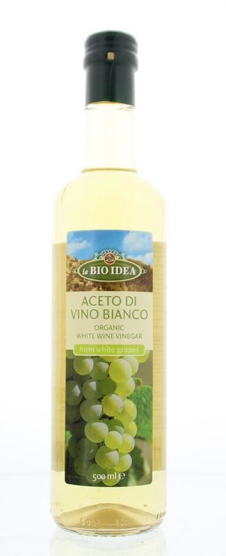 Bioidea Witte wijn azijn (500 ml)