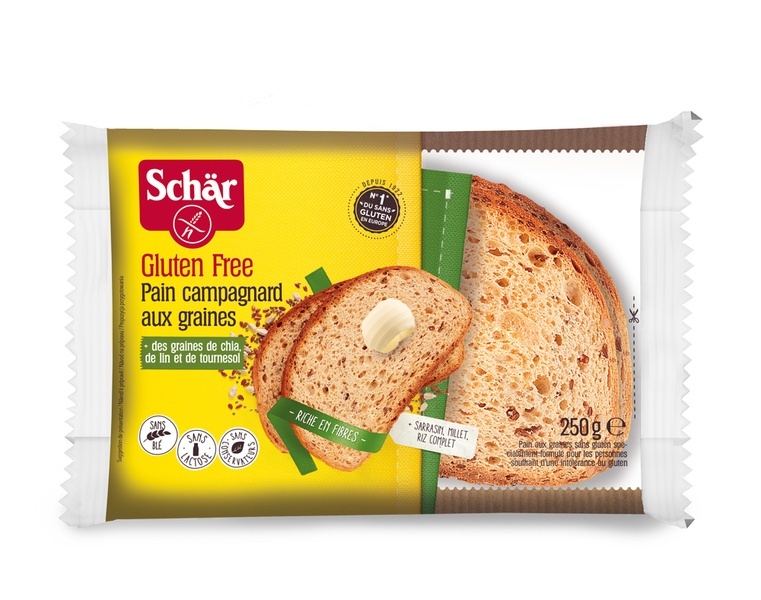 Dr Schar Dr Schar Pain campagnard meergranenbrood bio (250 gr)