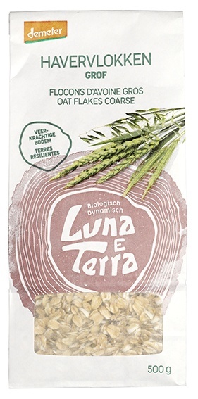 Luna E Terra Luna E terra Havervlokken grof bio (500 gr)