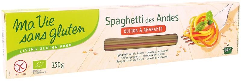 Ma Vie Sans Ma Vie Sans Tricolor spaghetti glutenvrij bio (250 gr)