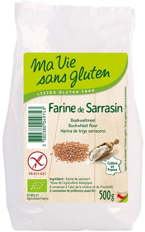 Ma Vie Sans Ma Vie Sans Boekweitmeel - glutenvrij - bio (500 gr)