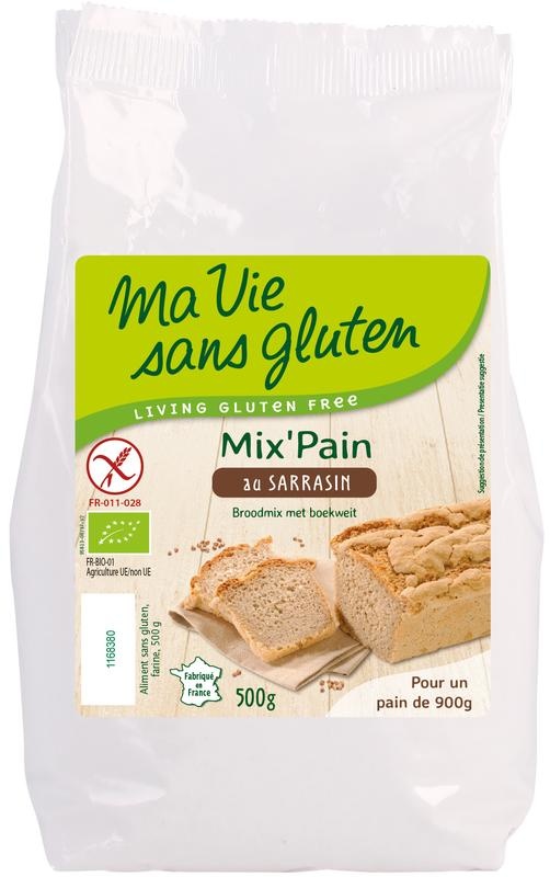 Ma Vie Sans Ma Vie Sans Broodmeel met boekweit glutenvrij bio (500 gr)