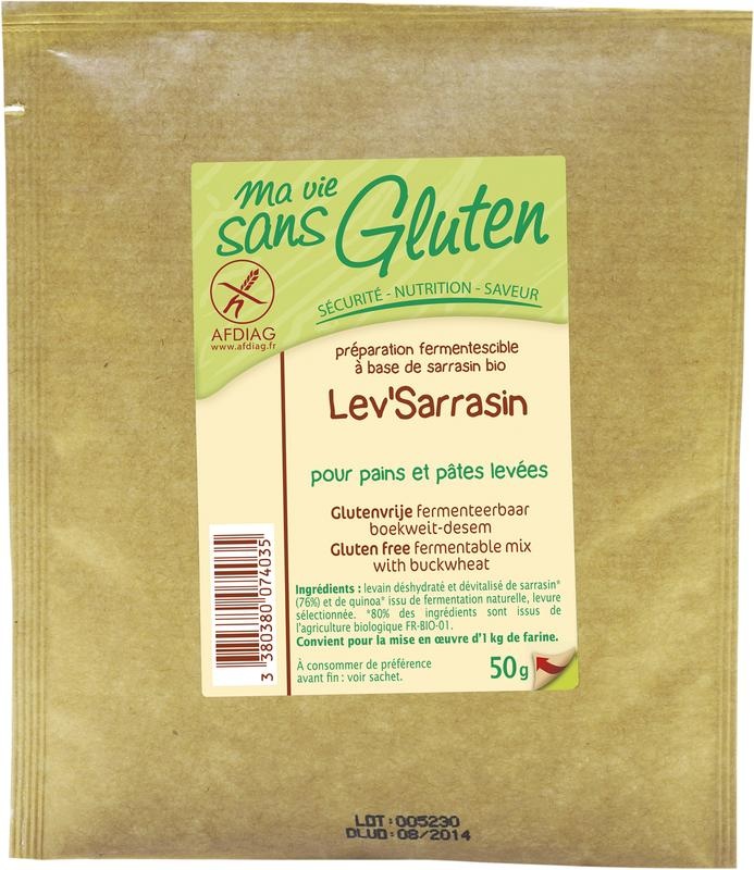 Ma Vie Sans Ma Vie Sans Boekweit zuurdesem glutenvrij bio (50 gr)