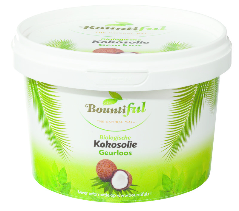 Bountiful Bountiful Kokosolie geurloos bio (500 ml)