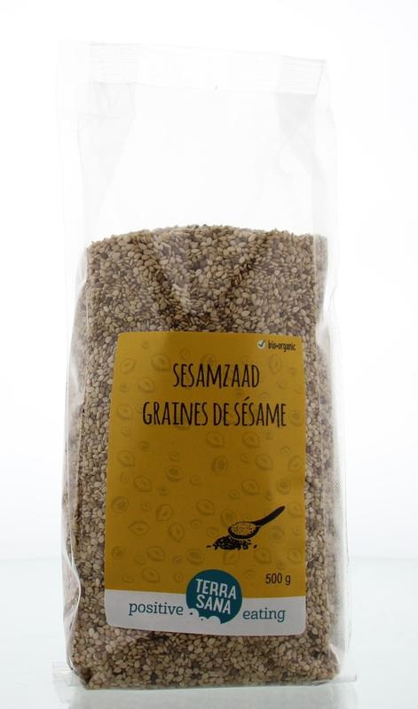 Terrasana Terrasana RAW Sesamzaad bruin bio (500 gr)