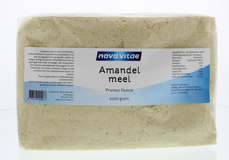 Nova Vitae Nova Vitae Amandelmeel (1 Kilogr)