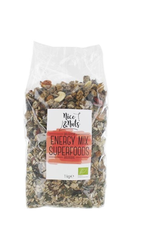 Nice & Nuts Nice & Nuts Energy mix superfood bio (1 Kilogr)