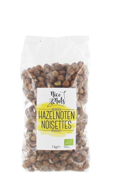 Nice & Nuts Nice & Nuts Hazelnoten bio (1 Kilogr)