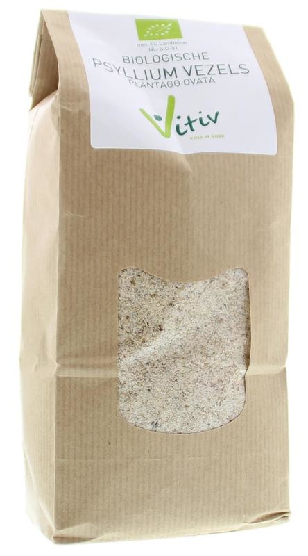 Vitiv Vitiv Psyllium vezels bio (500 gr)