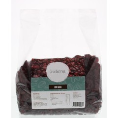 Mijnnatuurwinkel Cranberries rietsuiker (1 Kilogr)