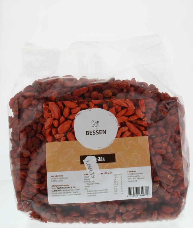 Mijnnatuurwinkel Mijnnatuurwinkel Goji bessen (1 Kilogr)