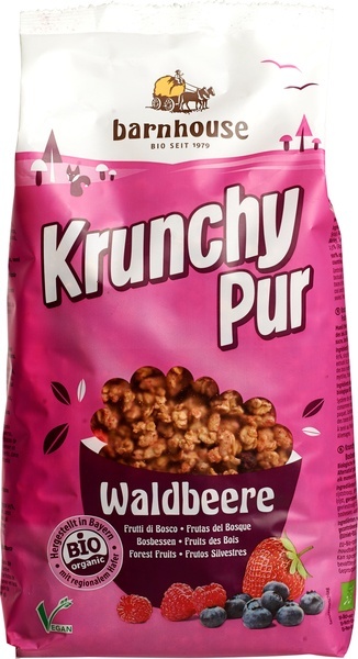 Barnhouse Barnhouse Krunchy pur bosbes bio (750 gr)