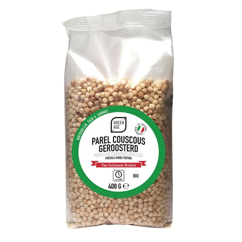 Greenage Greenage Parelcouscous geroosterd bio (400 gr)