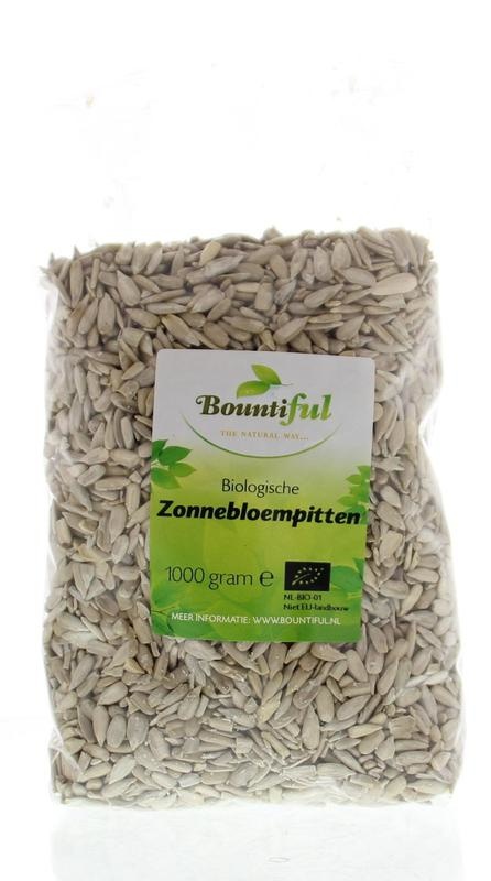 Bountiful Zonnebloemenpitten bio (1 kilogram)