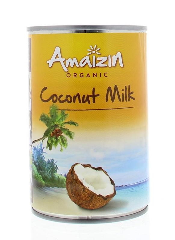 Amaizin Amaizin Cocosmelk zonder guargom bio (400 ml)