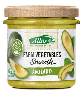 Allos Farm vegetables smooth avocado (140 gram)