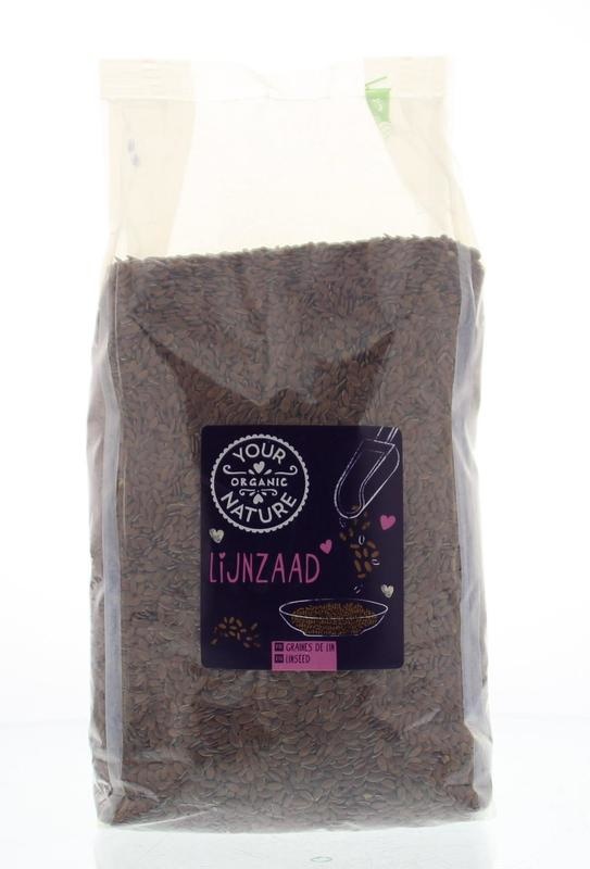 Your Organic Nat Lijnzaad (1 kilogram)