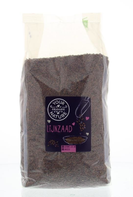 Your Organic Nat Your Organic Nat Lijnzaad bio (1 Kilogr)