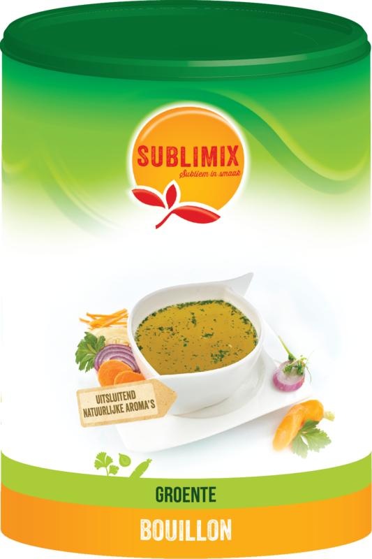 Sublimix Sublimix Groentebouillon glutenvrij (540 gr)