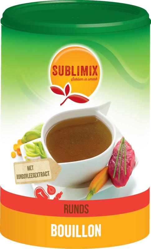 Sublimix Sublimix Vleesbouillon glutenvrij (550 gr)