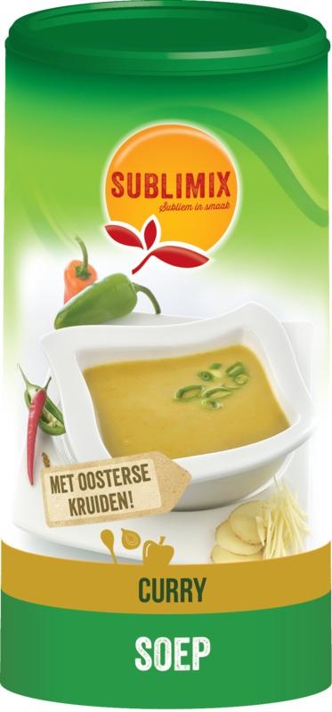 Sublimix Sublimix Currysoep glutenvrij (256 gr)