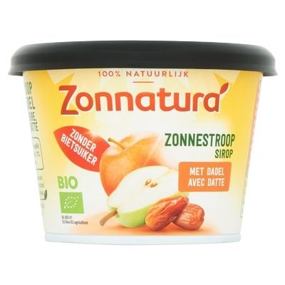 Zonnatura Zonnestroop peer/appel/dadel (300 gram)