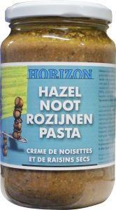 Horizon Horizon Hazelnoot rozijnenpasta eko bio (350 gr)