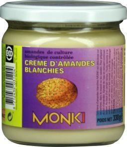 Monki Monki Witte amandelpasta eko bio (330 gr)