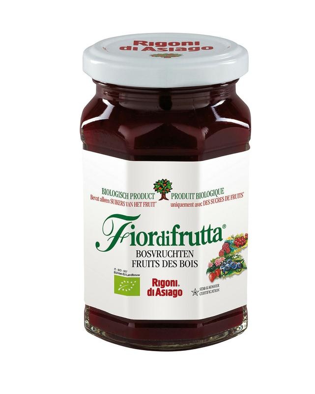 Fiordifrutta Fiordifrutta Bosvruchtenjam bio (250 gr)