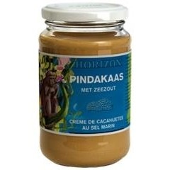 Horizon Pindakaas met zeezout eko bio (350 gr)