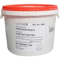 Monki Hazelnootpasta eko bio (3 Kilogr)