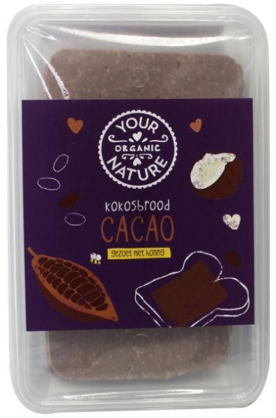 Your Organic Nat Your Organic Nat Kokosbrood cacao bio (225 gr)