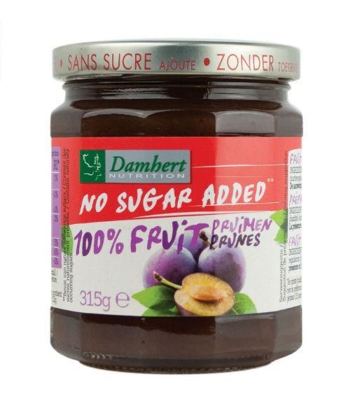 Damhert Damhert Puur fruit Pruimen confiture (315 gr)