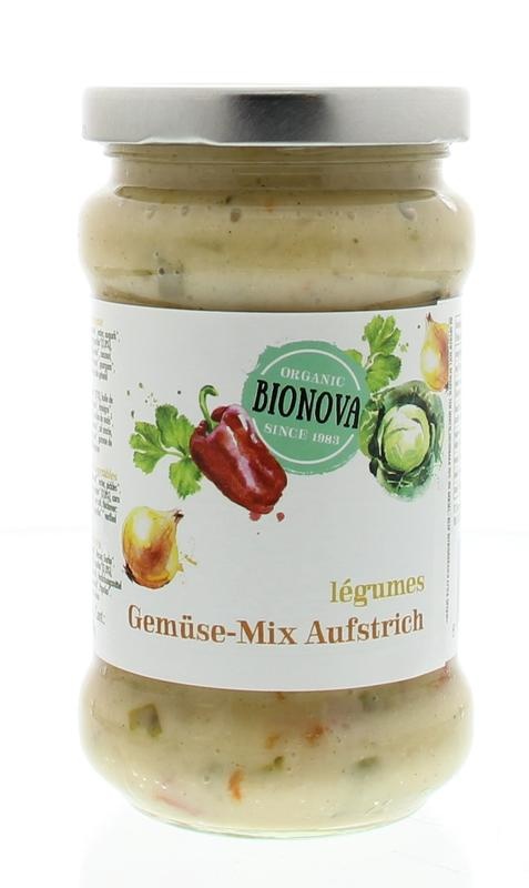 Bionova Bionova Sandwichspread groente bio (280 gr)