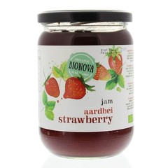 Nionova Aardbeienjam familie pot bio (600 gr)