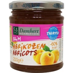 Damhert Dieetconfituur abrikoos (210 gr)