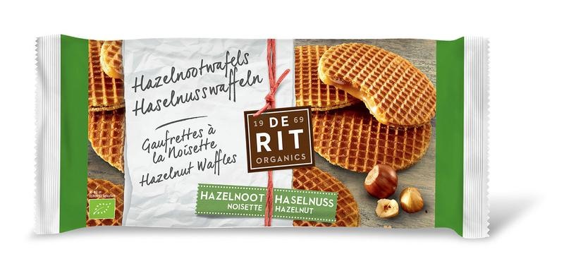 De Rit De Rit Hazelnootwafels bio (175 gr)