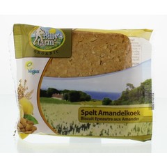 Billy's Farm Spelt amandelkoeken bio (50 gr)