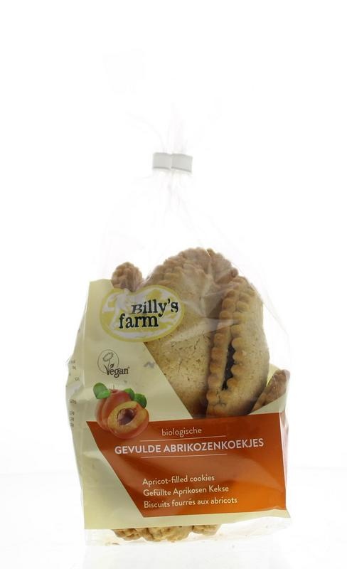 Billy's Farm Billy's Farm Abrikozenkoekje gevuld bio (200 gr)