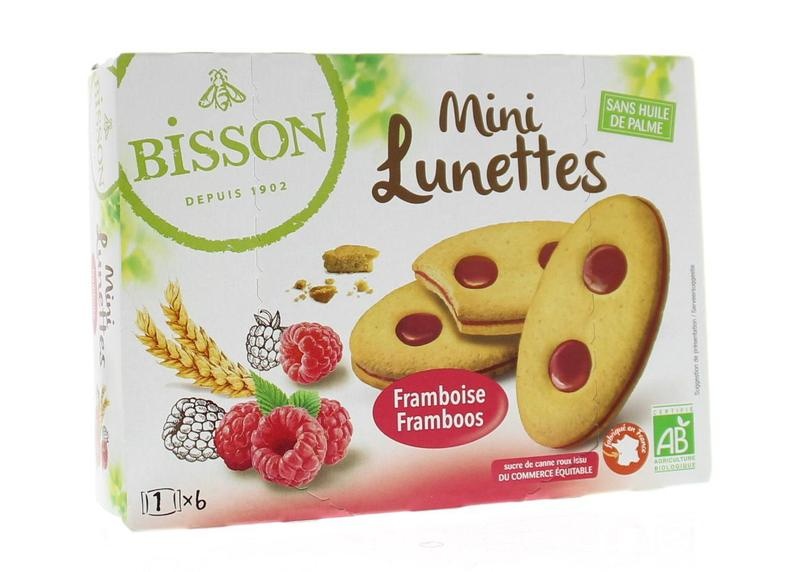 Bisson Bisson Lunettes mini framboos bio (175 gr)