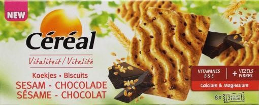 Cereal Cereal Koekjes sesam chocolade (200 gr)