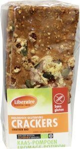 Liberaire Liberaire Crackers pompoen bio (250 gr)