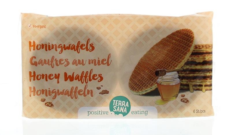 Terrasana Terrasana Honingwafels bio (175 gr)