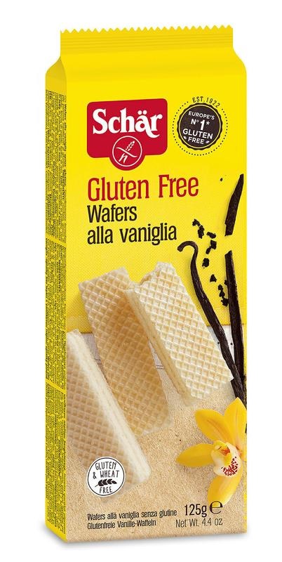 Dr Schar Dr Schar Wafels vanille (125 gr)