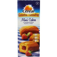 Cereal Aardbei cakeje glutenvrij (210 gr)