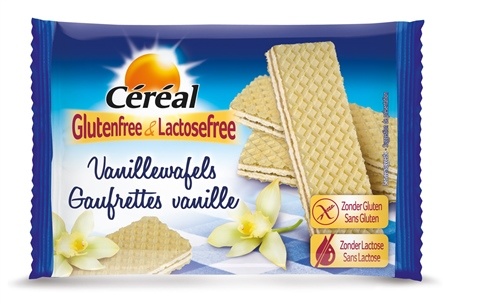 Cereal Cereal Vanille wafels glutenvrij bio (125 gr)