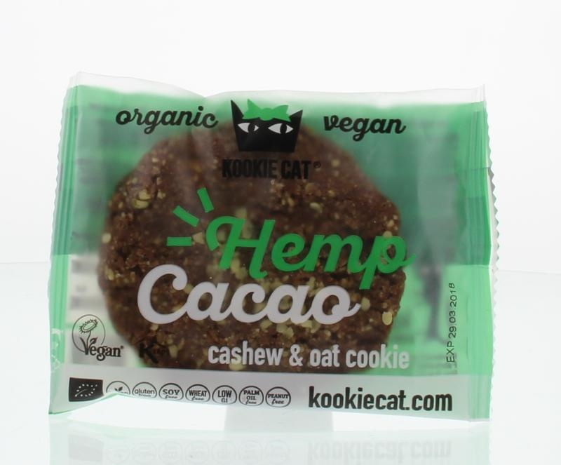 Kookie Cat Kookie Cat Hemp cacao bio (50 gr)