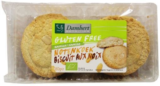 Damhert Damhert Notenkoeken glutenvrij bio (160 gr)