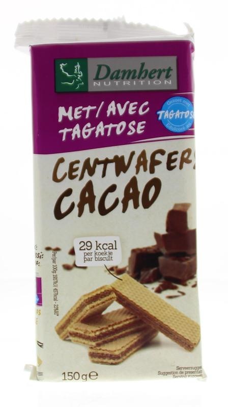 Damhert Damhert Centwafers chocolade (150 gr)