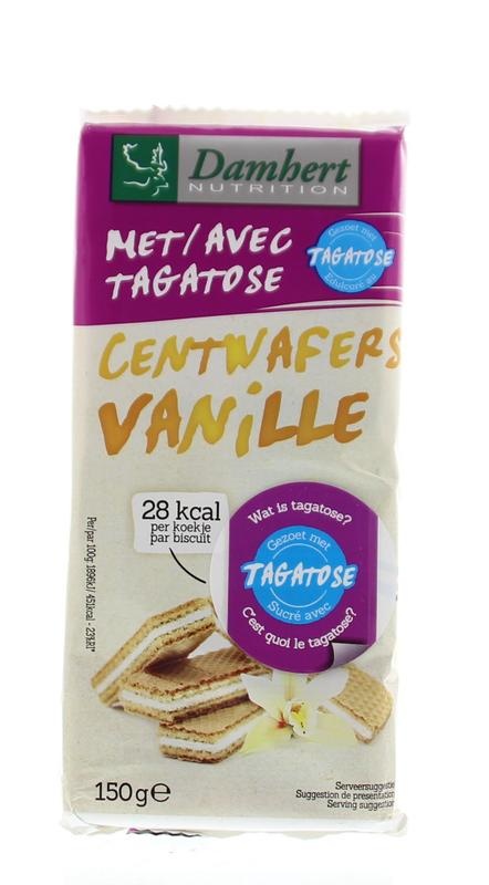 Damhert Damhert Centwafers vanille (150 gr)